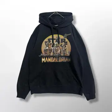 STAR WARS 공식 만다로리안 후드티 Port& Company 제작