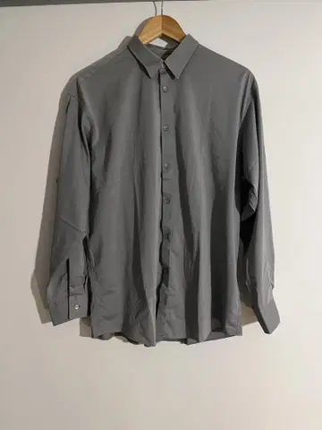 BEAMS 블루 긴팔 셔츠 S