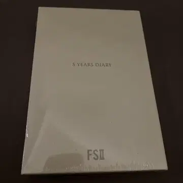오노 사토시 FREE STYLE 2 5 YEARS DIARY 미개봉품