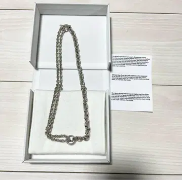 All Bules 새상품급 52cm DOUBLE NECKLACE