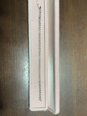 테니스 팔찌 다이아몬드 1.00ct K14 WG 화이트 골드