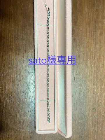 테니스 팔찌 다이아몬드 1.00ct K14 WG 화이트 골드