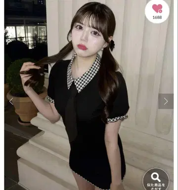 OLIVE des OLIVE 3way 도킹 미니 원피스 블랙