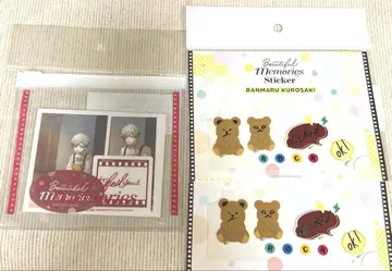우타프리 BM 클리어 파우치 스티커 란마루