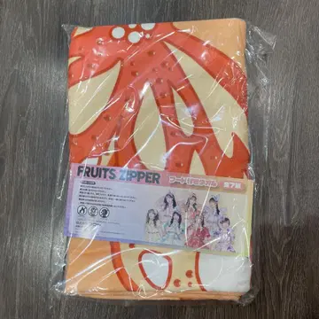 FRUITS ZIPPER 후드 부착 타월 진사이 스즈카 GIGO 한정판