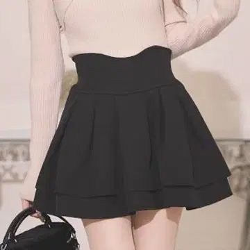 미셸 마카롱 슬림 레그 스커트 M
