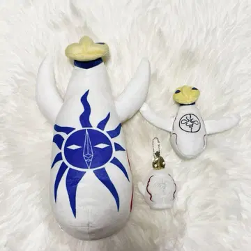 오카모토 타로 태양의 탑 봉제 인형 마그넷 체인 3개 세트
