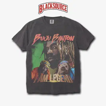 BUJU BANTON BOOTLEG RAP TEE 아티스트 티셔츠