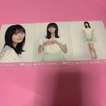 노기자카46 엔도 사쿠라 브로마이드 프릴 미니 스커트 컴프