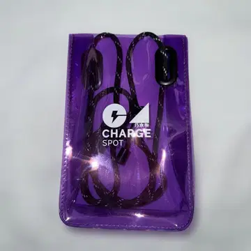 노기자카46 CHARGE SPOT 로고 파우치
