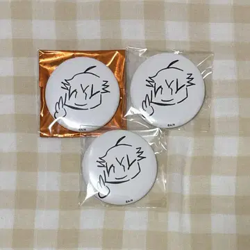 니지산지 후시미 가 퀘스트 캔뱃지 자필 자화상 디자인