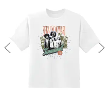 SEKAI NO OWARI 투어 티셔츠 TERMINAL L 사이즈