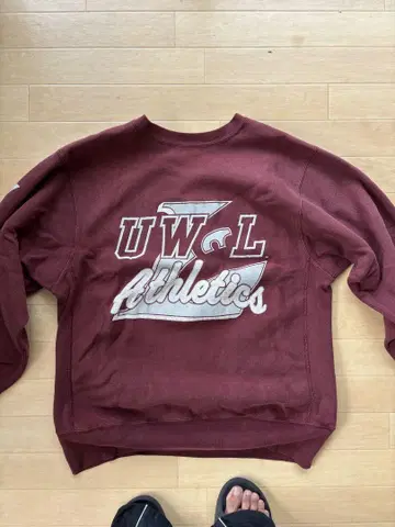 챔피온 UWL Athletics 트레이닝복 버건디
