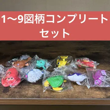 우미모노가타리 피규어 마스코트 1~9 도안 컴플리트 세트
