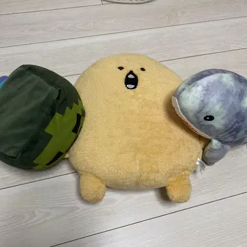 봉제 인형 3개 세트