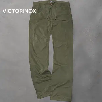 Victorinox 슬림 핏 빅토리노스 팬츠 카키 34