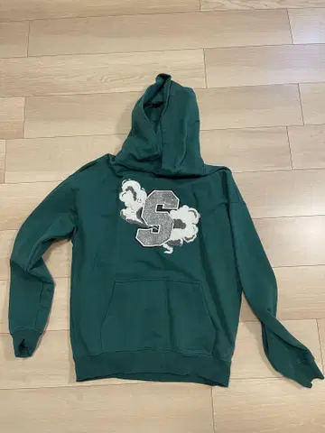 SUPPLIER 그린 후드티 M 사이즈