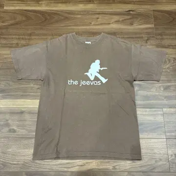 00s the jeevas 밴딩 티셔츠 M 에어컨 쉐이커 락 티셔츠