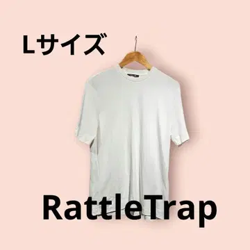 RattleTrap 화이트 티셔츠 L 사이즈 여름옷