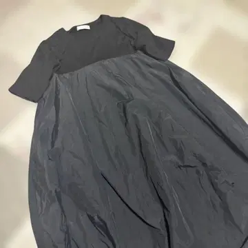Jeans factory 블랙 변형 원피스 모드 캐주얼
