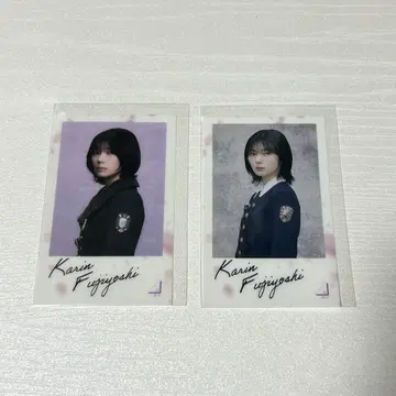 사쿠라자카46 후지요시 카린 클리어 카드