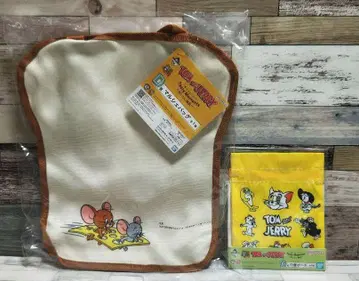 제일복권 톰과 제리 D상 마르쉐 백 G상 복조리 파우치 2개 세트