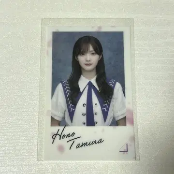 사쿠라자카46 타무라 호노 클리어 스티커