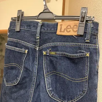 Lee 다크 블루 스트레이트 데님