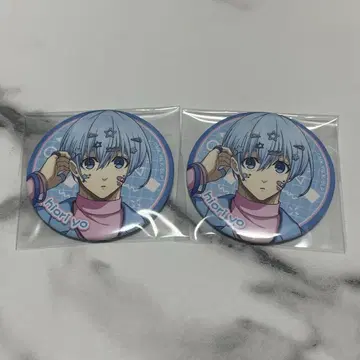 블루 록 히오리 양 데코레이티브 팝 캔뱃지 2개 세트