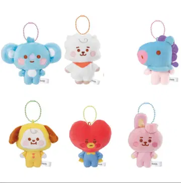 BTS Fuwa Fuwa Mascot 2 6개