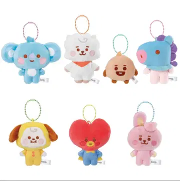 BTS Fuwa Fuwa Mascot 2 컴플리트