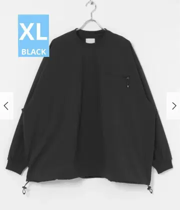 S.F.C TECH POCKET NYLON LS TEE 티셔츠 XL 블랙