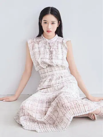 snidel 스나이델 Sustainable 프릴 원피스