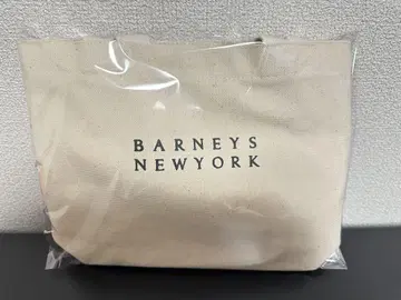 새상품 BARNEYS NEW YORK 화이트 토트백