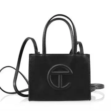 TELFAR 스몰 쇼핑백 블랙