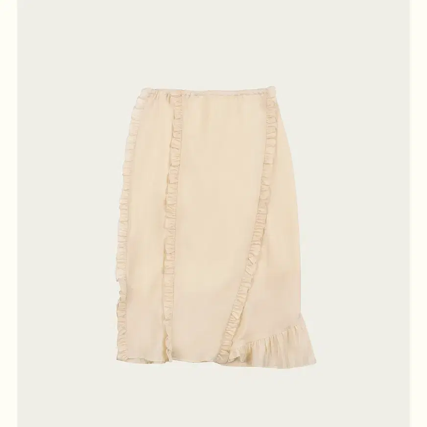 【COYSEIO】DOUBLE SHIRRING SKIRT 2色 COYSEIO : 25SS / SHIRRING MIDI SKIRT (2COLORS) (COYSEIO