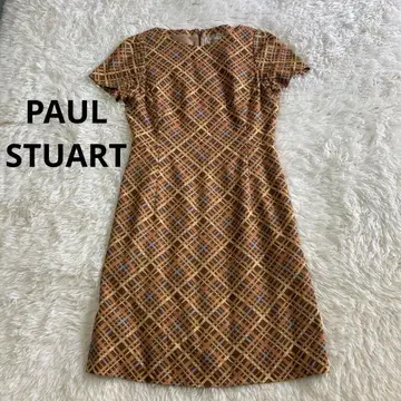 (새상품급) PAUL STUART 원피스 체크 무늬(1209)