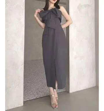 dazzlin 리본 디자인 I 라인 원피스