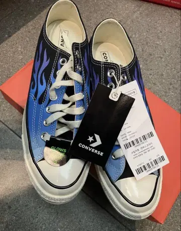 정품 CONVERSE CT70. 프레임 파이어 패턴 28.0 새상품