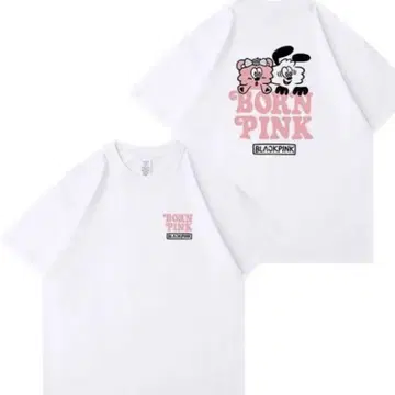 미사용 새상품 BLACKPINK Verdy 티셔츠 화이트 S 사이즈