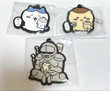 제일복권 치이카와 (먼작귀) 러버 참 3개 세트