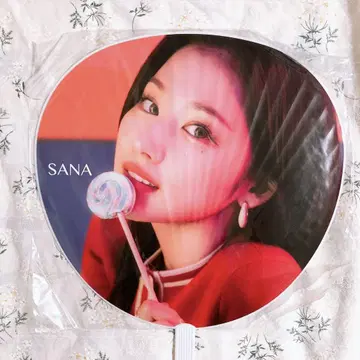 새상품 TWICE 사나 부채 Kurakura 라이브 라이브 굿즈 부채