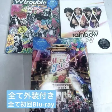 WEST. 쟈니즈 WEST 초회판 Blu-ray 3종 묶음 판매