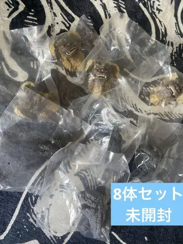 제일복권 고질라 몬스터 헤드 마그넷 8개 세트