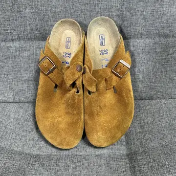 BIRKENSTOCK 37 BOSTON 토프 브라운