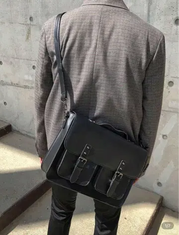남성용 숄더백 비즈니스 백