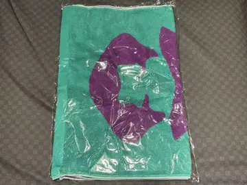 Chevon Chevon 몬스터 로고 타월 자카드 타월 블루 파랑