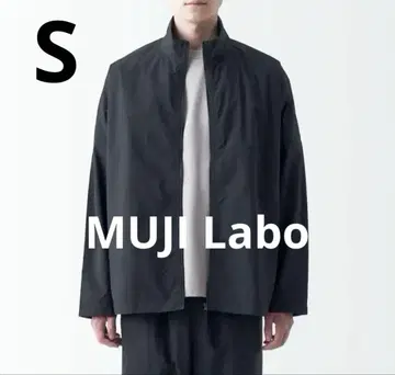 MUJI Labo 무지 라보 발수 방풍 블루종 블랙 S