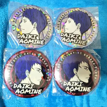 쿠로코의 농구 아오미네 다키 샤이니 컬러 캔뱃지 오동나무 제국 광