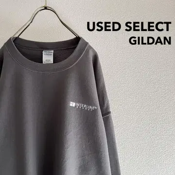구제 의류 "GILDAN" 광고 스웨트셔츠